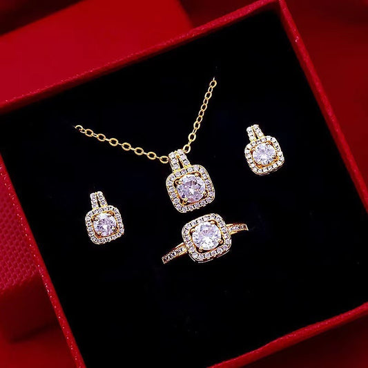 Zircon Jewelry Set