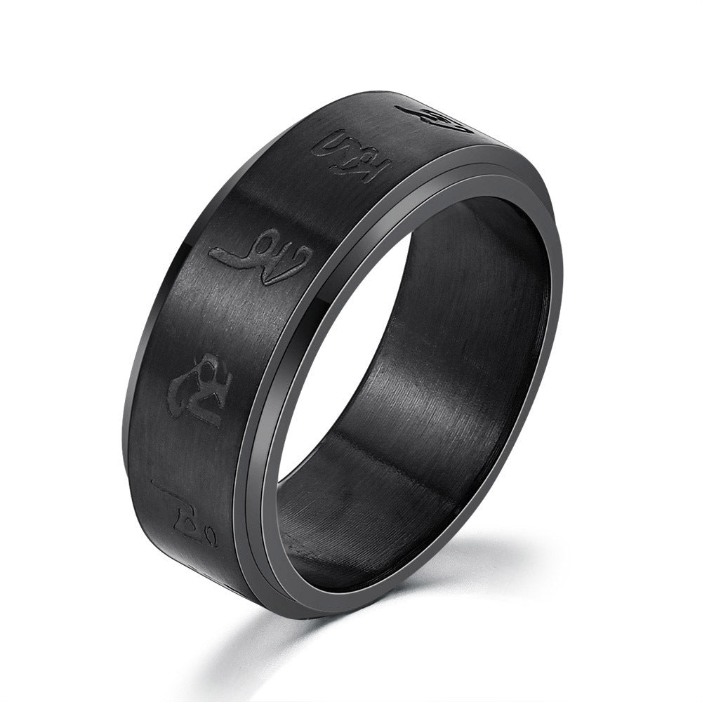 Titanium fashion Ring