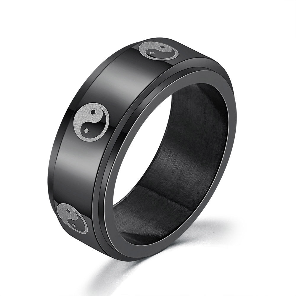 Titanium fashion Ring