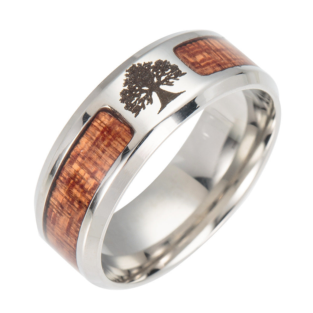 Wood Inset Ring