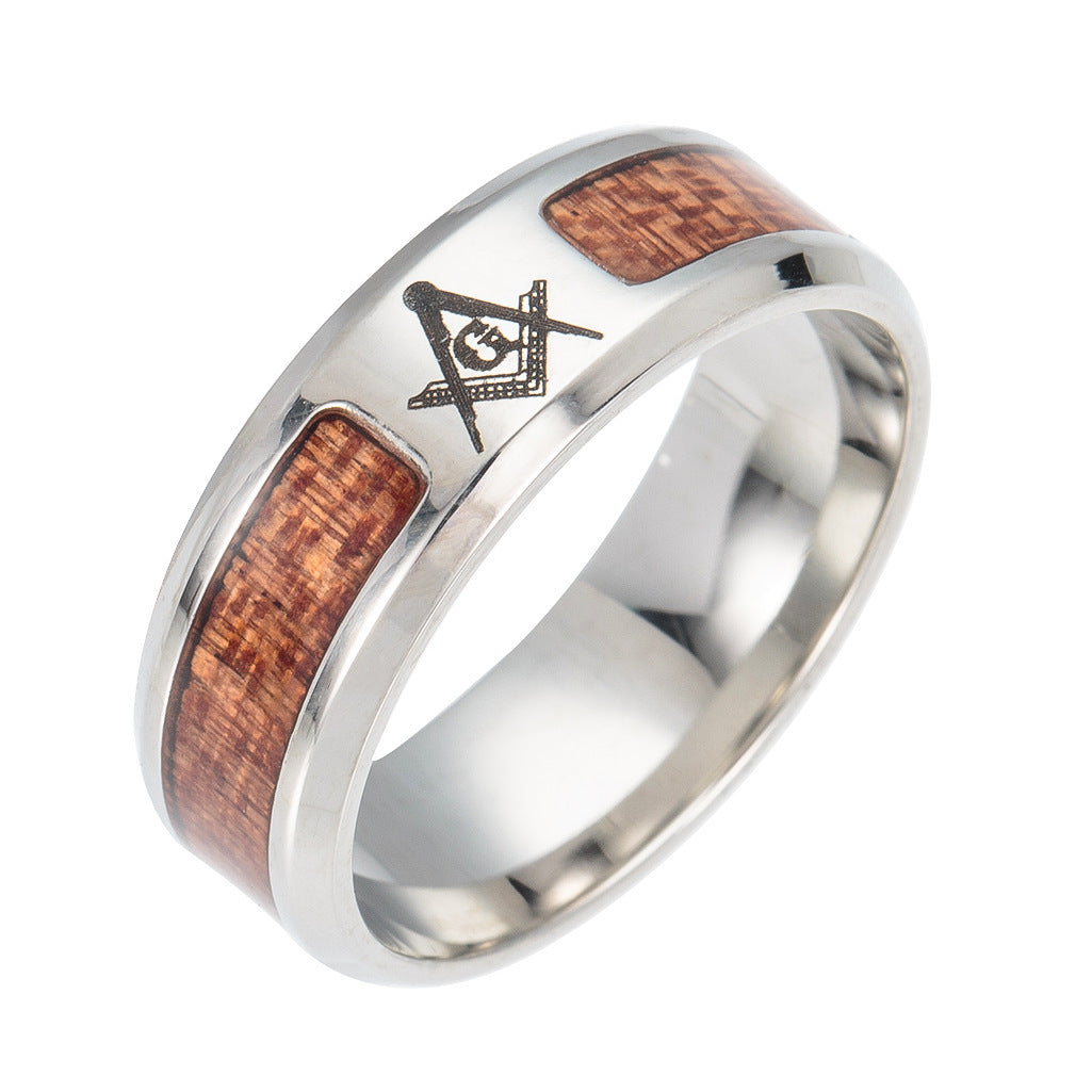 Wood Inset Ring